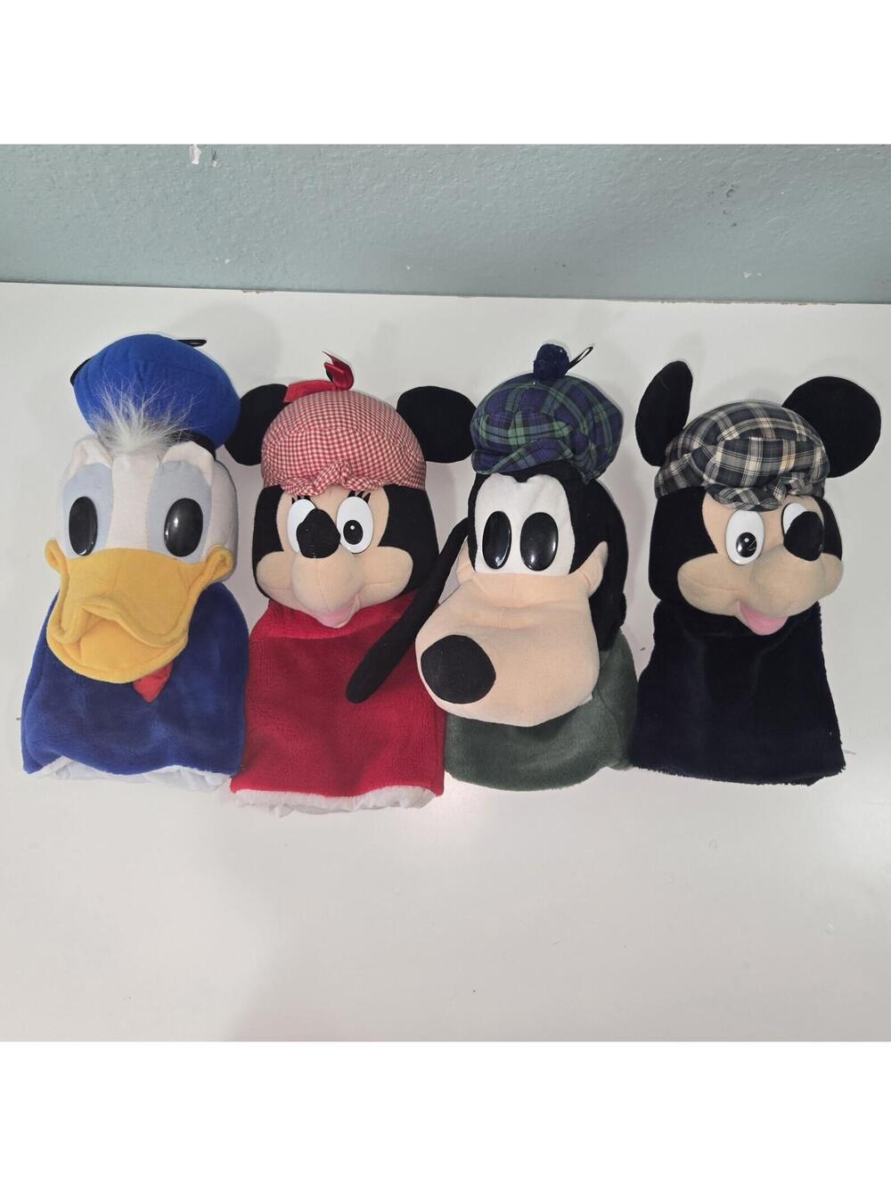 VTG Disney Store Mickey & Friends Golf Club Head Covers Donald Minnie Goofy